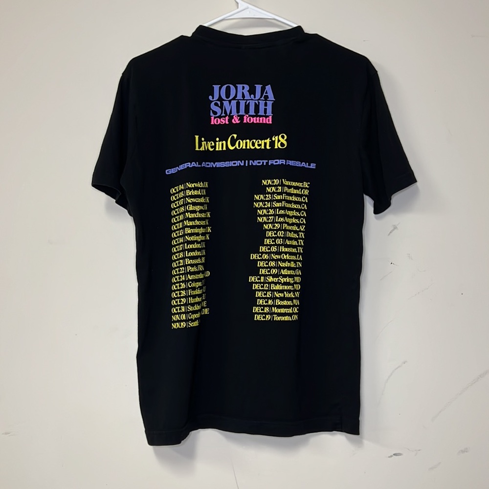 Jorja Smith lost & found live in concert “18 concert t shirt - Picture 4 of 4